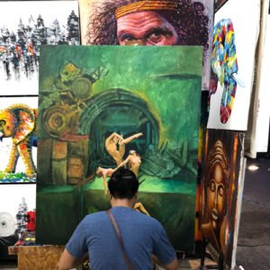 Art exhibition